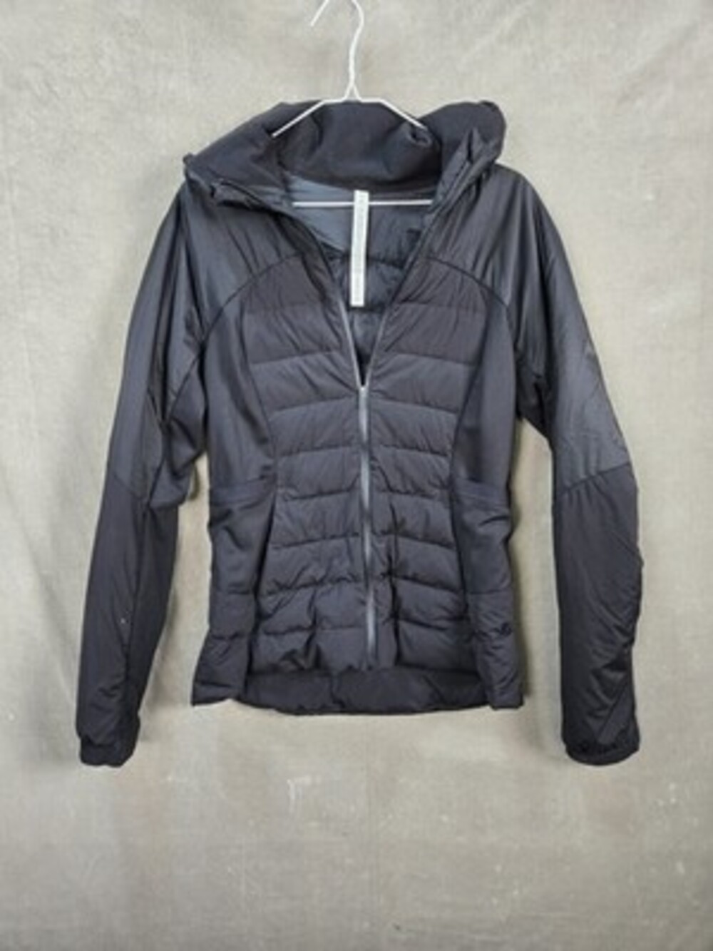 Lululemon Goose Down Jacket Black Size 12 Very Good